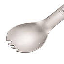 Титанова ложка-виделка Keith 117 мм, фото 6