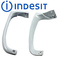 Комплект ручек для холодильника Indesit верхняя (С00857155) + нижняя (С00857152) - запчасти для холодильников
