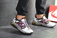 Чоловічі кросівки Nike,білі з фіолетовим, фото 3