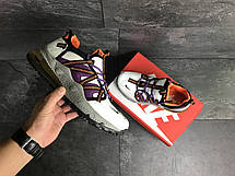 Чоловічі кросівки Nike,білі з фіолетовим, фото 3