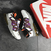 Чоловічі кросівки Nike,білі з фіолетовим, фото 2