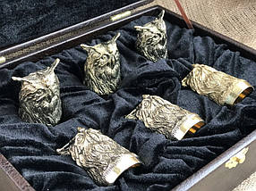 Стопки перевертні Люкс Nb Art 6 шт 48440033 VE, фото 4