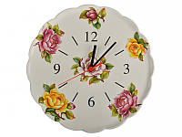 Часы настенные кухонные Nuova Cer 30 см 612-011 круглые часы на стену керамические керамика