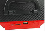 Портативна Bluetooth колонка QS-306, чорна, фото 3