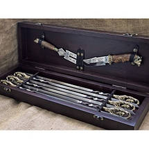 Шампура Люкс Кабан у кейсі Nb Art 47330085 VE, фото 2