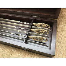 Шампура Люкс Кабан у кейсі Nb Art 47330085 VE, фото 5