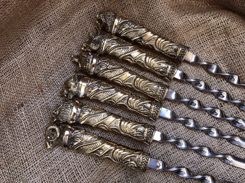 Шампура Люкс у шкіряному сагайдаку Nb Art 47330074 VE