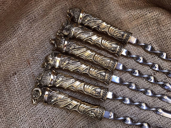 Шампура Люкс у шкіряному сагайдаку Nb Art 47330074 VE, фото 1