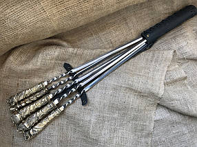 Шампура Люкс у шкіряному сагайдаку Nb Art 47330074 VE, фото 5