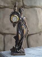 Годинники настільні Veronese Феміда 19 см 76754 фігурка статуетка веронезе годинник на стіл