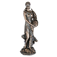 Статуэтка Veronese Фортуна 28 см 76450A4 фигурка алтарная с рогом изобилия деньгами богиня удачи тихея