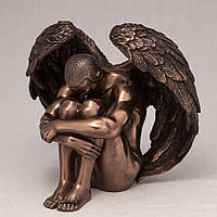 Статуэтка Veronese сидящий Ангел 13 см 706013 парень ню алтарная фигурка ангела веронезе падший ангел