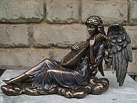 Статуэтка Veronese Играющий ангел 22х15 см 70493 фигурка ангела веронезе верона музыкант