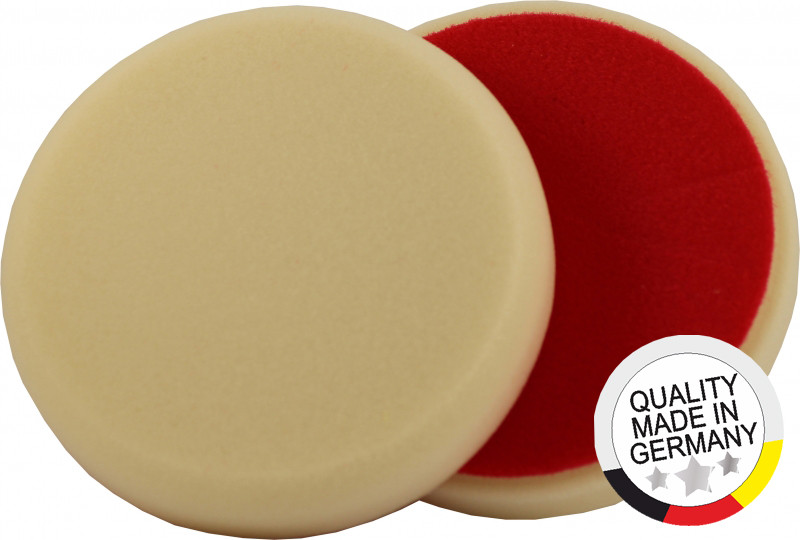 Круг полірувальний білий жорсткий 150мм MENZERNA (липучка)