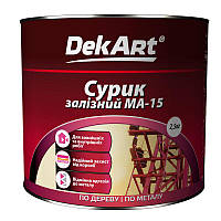 Сурик залізний МА-15 2,5кг Червоно-коричнева DekArt