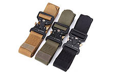 Ремінь тактичний Zelart Tactical Belt TY-6840 125x3,8 см кольору в асортименті, фото 4