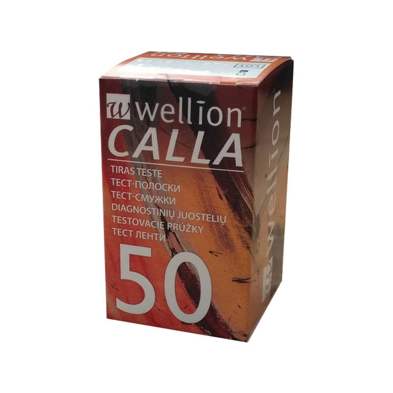 Тест-смужки Wellion Calla (Велліон Кала) 50 шт., Австрія