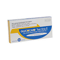 Тест-полоски глюкокард (GLUCOCARD) 50 штук, Япония