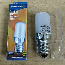 Лампа Lemanso світлодіодна E14 1,5 W 120LM 2700K 230V пластик
