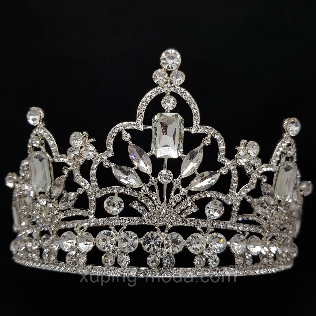 Велика діадема для міс, елітна біжутерія. Нова колекція 2019, фото 1