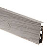Плінтус підлоговий Цезар Cezar Hi-line Prestige 078 Дуб сірий світлий, фото 2