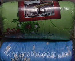Одеяло двойной силикон 140*200 (2906) поликотон TM KRISPOL Украина, фото 3