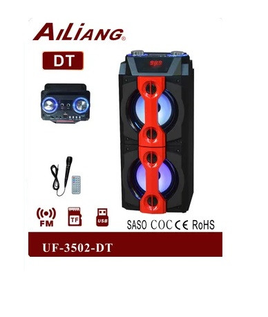 Портативна акстика Ailiang UF-3502 DT з Bluetooth і мікрофоном