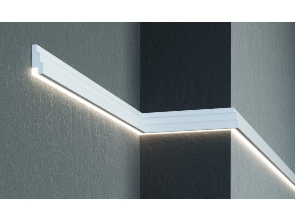 Фасадний Молдинг під LED-підсвічування MC 302LED
