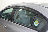 Вітровики, дефлектори вікон Honda Civic 2012-2015 (Autoclover A155), фото 7