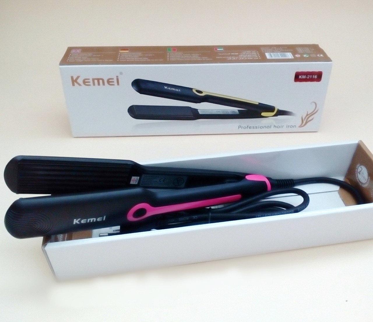 Гофре для волосся Kemei KM-2116