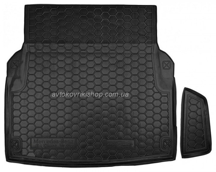 Гумовий килимок багажника Mercedes-Benz W212 E 2009- (сидан) Avto-Gumm