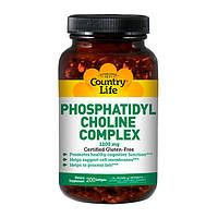 Комплекс фосфатидилхоліну (Phosphatidyl Choline) 1200 мг 200 капсул ТМ Кантрі Лайф / Country Life