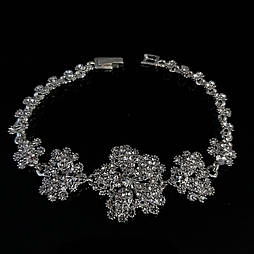 Оригінальний браслет під срібло