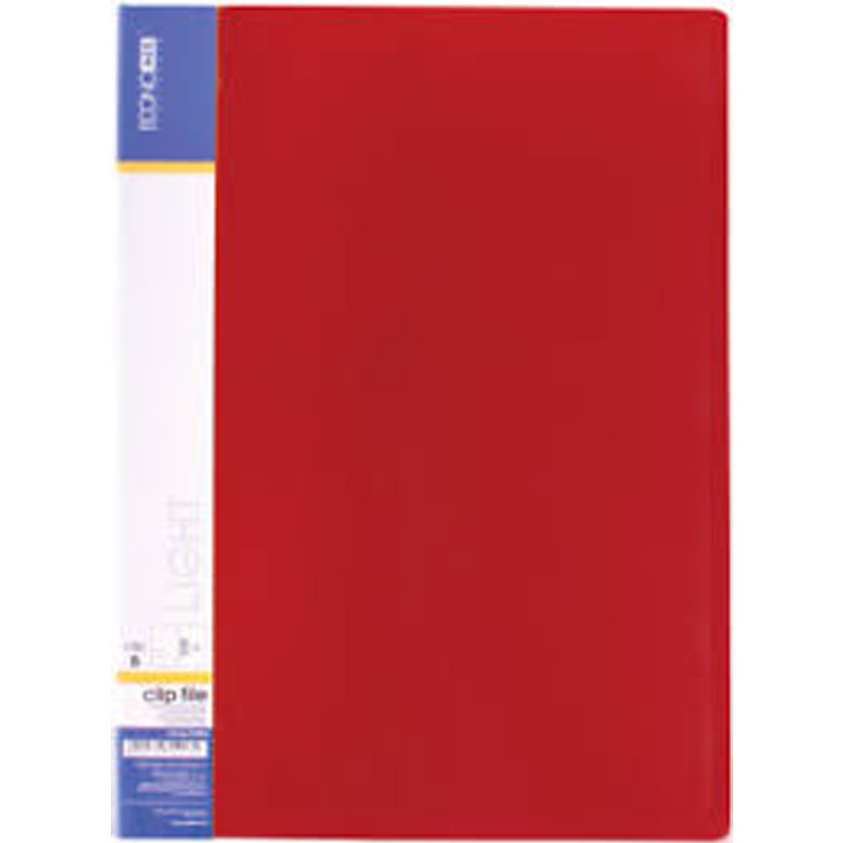 Папка 2 кільця Есопоміх_У 30701-03 червон А4 пласт з двома карманцями