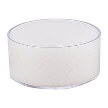 Подушка для зволоження пальців Deli 9102E поролон D78*39мм прозор корпус, фото 4