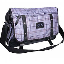 Сумка Cool for school CF85238 сір 28х39,5х9 гориз.поліестер "Leaden" м'яка спинка