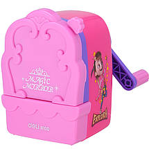 Чинка механічна Deli ER10004 мікс "Explora" з дзеркальцем, фото 5