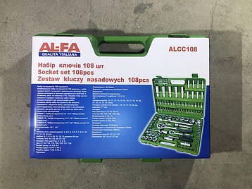 Набір ключів AL-FA 108 шт., фото 2