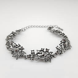 Модний вечірній браслет. Вечірня біжутерія