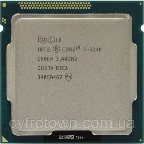 Процесор Intel Core i3-3240 2х3.4GHz/5GT/s/3MB для ПК каляску робочий