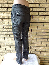 Штани чоловічі щільні плащівка з підкладкою, є великі розміри ZUOKAIDU, фото 3