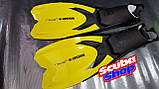 Ласти для плавання Beuchat Jetta з відкритою п'ятою, жовті, фото 9