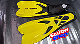 Ласти для плавання Beuchat Jetta з відкритою п'ятою, жовті, фото 8