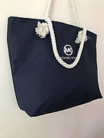 Пляжна сумка з логотипом Michael Kors. Темносична