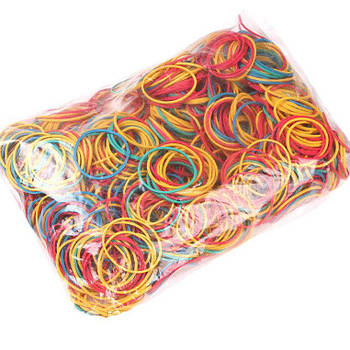 Гумки для грошей 500гр кольорові 8011