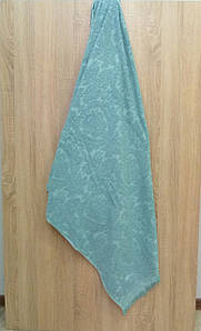 Махровий рушник для сауни "SARAY" 90х150 (бавовна 100% Туреччина) бірюзовий, 90х150 см