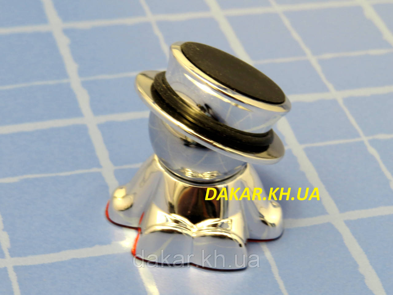 Чоловічок у капелюсі автомобільна магнітна підставка тримач для телефона, планшета, фото 1