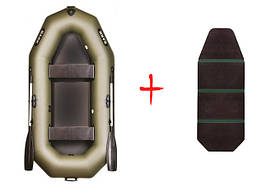 Bark B-240sk човен надувний двомісний Барк 240 з книжкою