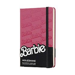 Блокнот Moleskine Limited Barbie кишеньковий 9х14 см 192 сторінки в лінію (8058341716755)