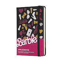 Блокнот Moleskine Limited Barbie карманный 9х14 см 192 страницы нелинованный (8058341716762)